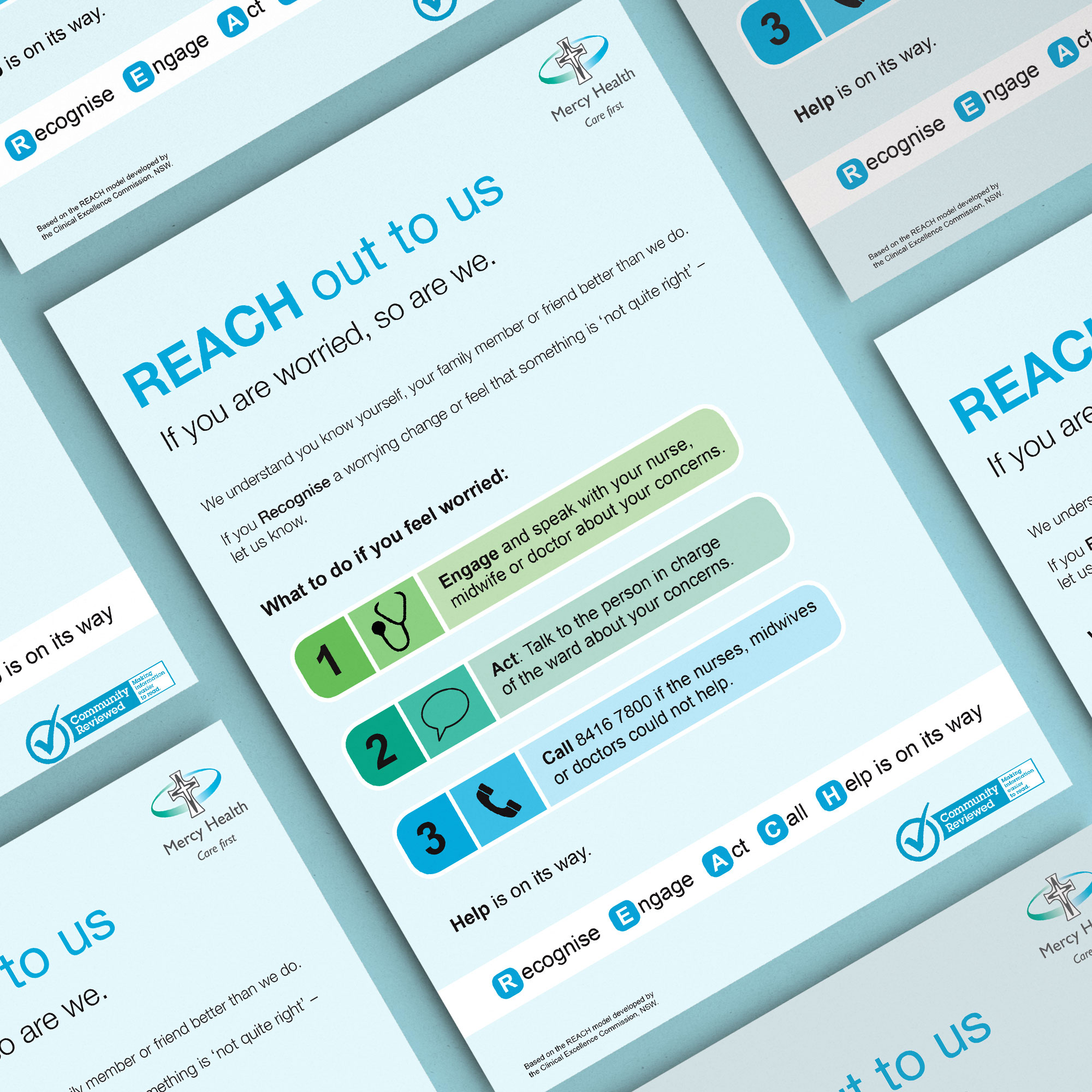 Laila Gross Designs - REACH out to us - Mercy Health Australia | Graphic Design | Social Media Design | Freelance Graphic Designer Laila Gross Designs - REACH out to us - Mercy Health Australia | Graphic Design | Social Media Design | Freelance Graphic Designer