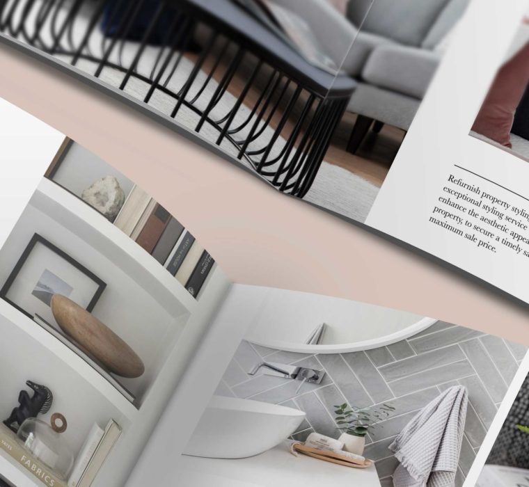 Laila Gross Designs - Refurnish Property Styling - Brochure | Graphic Design | Social Media Design | Freelance Graphic Designer